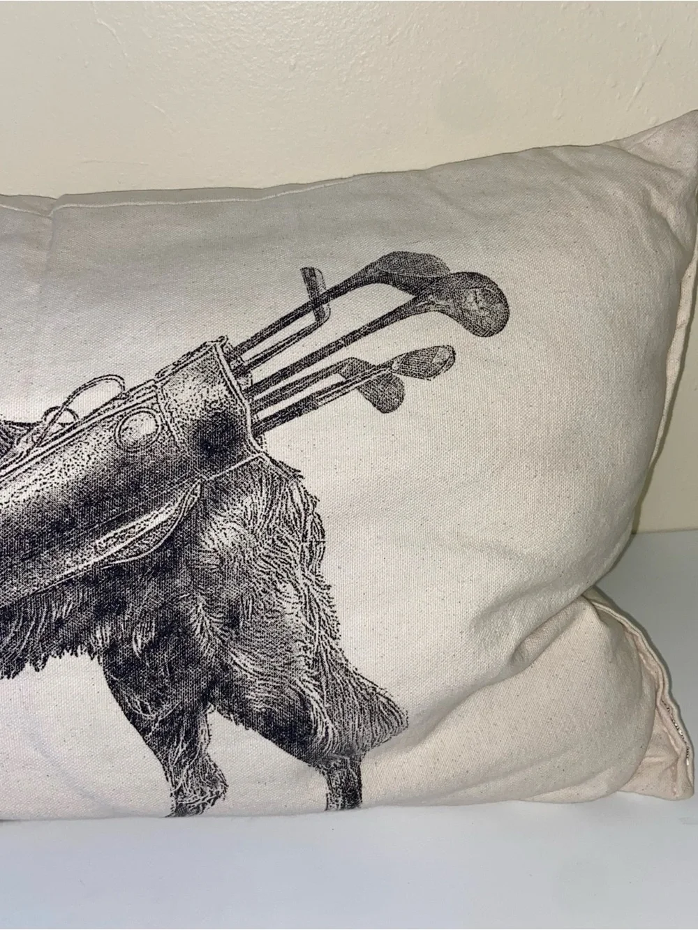 Maya Pickles Collection Pillow Decorative Throw Dog Golf Bag Made In The USA